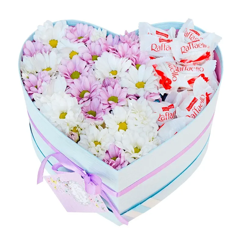 Цветы в коробке «Запах счастья»